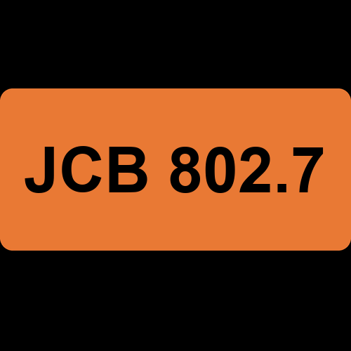 JCB 802.7
